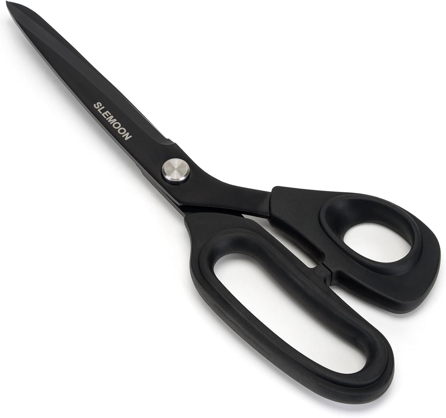 10″ Scissors All Purpose, Heavy Duty Scissors for Office,Black | Premium Stainless Steel Sharp Blade,Comfort Grip Soft Handles for Fabric,Paper,Leather,Clothing, Sewing & Crafting DIY