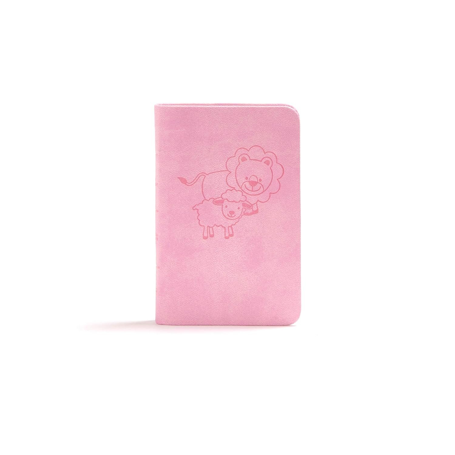 CSB Baby’s New Testament with Psalms, Pink Imitation Leather, Red Letter, Presentation Page, Gift Box, Keepsake, Easy-to-Read Bible Serif Type