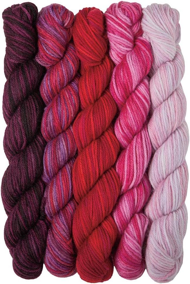 Knit Picks Stroll Mini Packs Merino Sock Yarn (Radiant Reds)