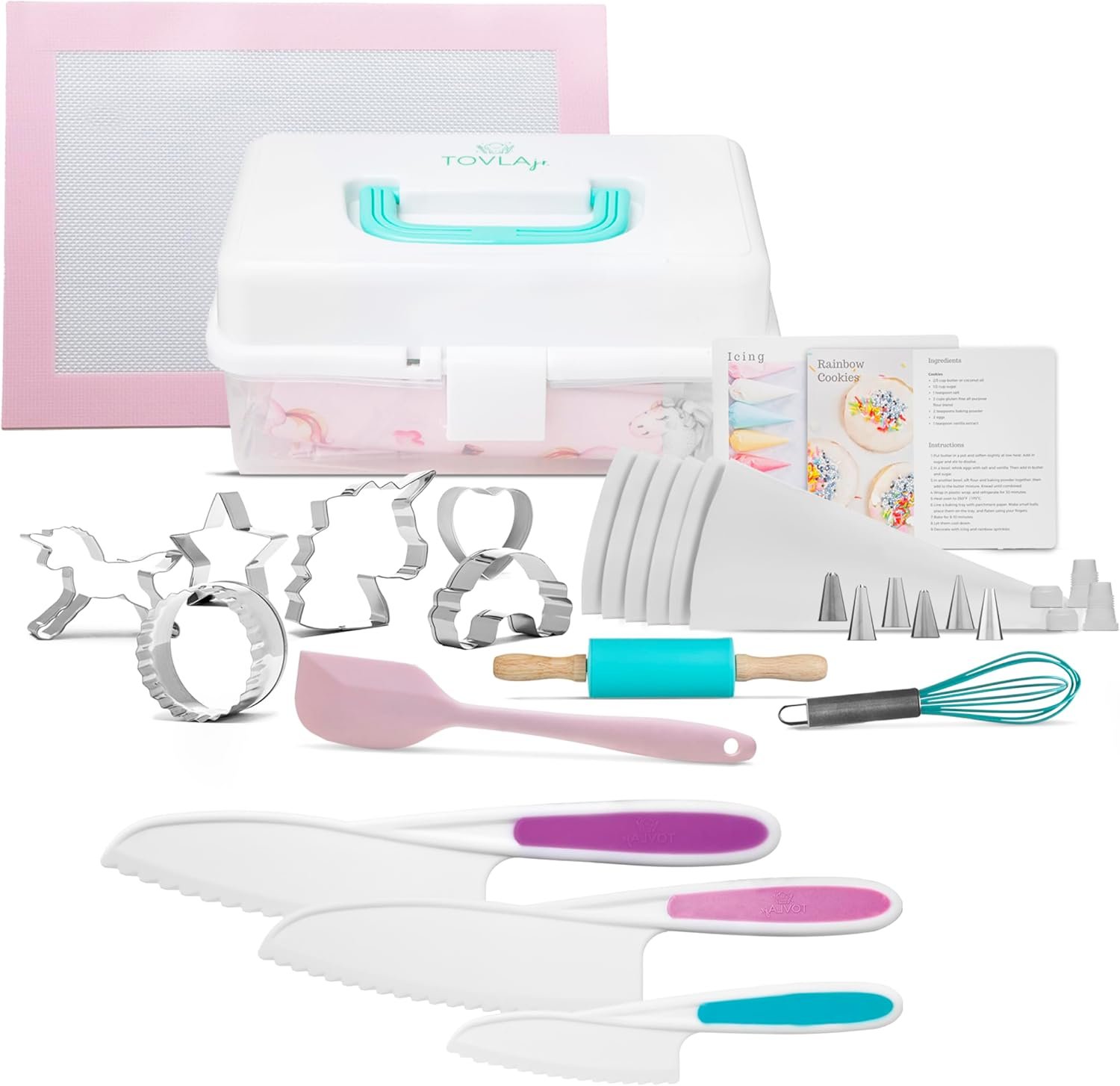 Magical Unicorn Baking Set for Kids – Complete Baking Kit with Apron, Tools, and Recipes